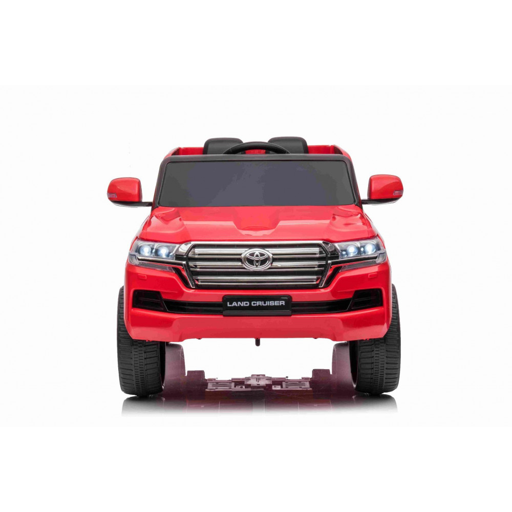 Elektrické autíčko Toyota Landcruiser 12V,  červené