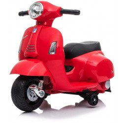 Elektrická motorka Vespa GTS,  červené