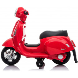 Elektrická motorka Vespa GTS,  červené