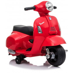 Elektrická motorka Vespa GTS,  červené