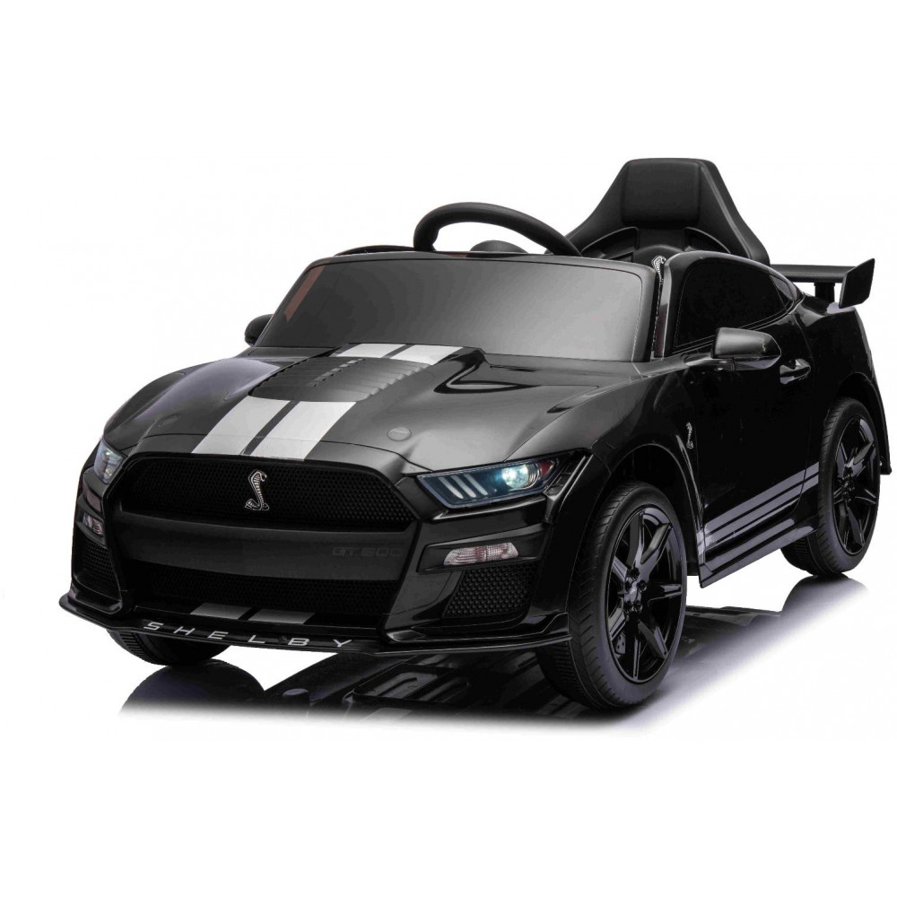 Elektrické autíčko Ford Shelby Mustang GT 500 Cobra,  čierne