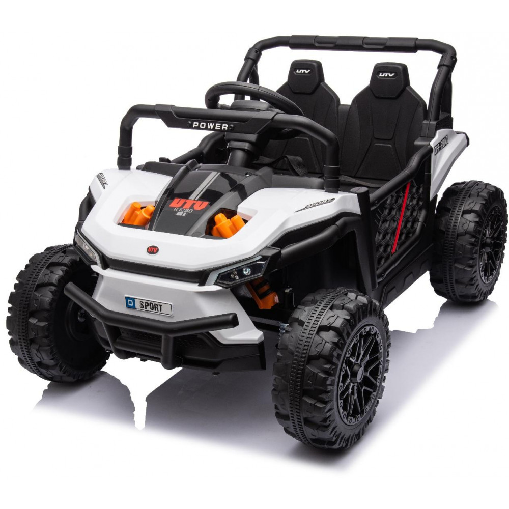 Elektrické autíčko UTV Small 12V,  biely