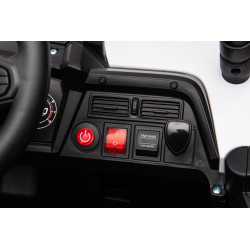 Elektrické autíčko UTV Small 12V,  biely