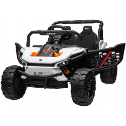 Elektrické autíčko UTV Small 12V,  biely