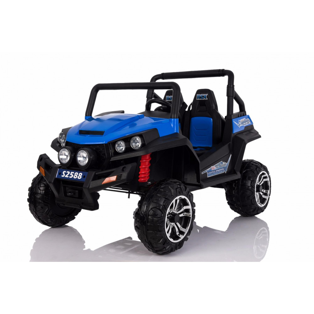 Elektrické autíčko RSX Modré,  Pohon 4x4