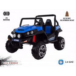 Elektrické autíčko RSX Modré,  Pohon 4x4