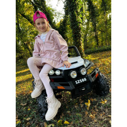 Elektrické autíčko RSX Modré,  Pohon 4x4