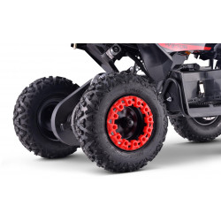 Elektrická štvorkolka pre deti Beneo Motors Raptor červená - 800W