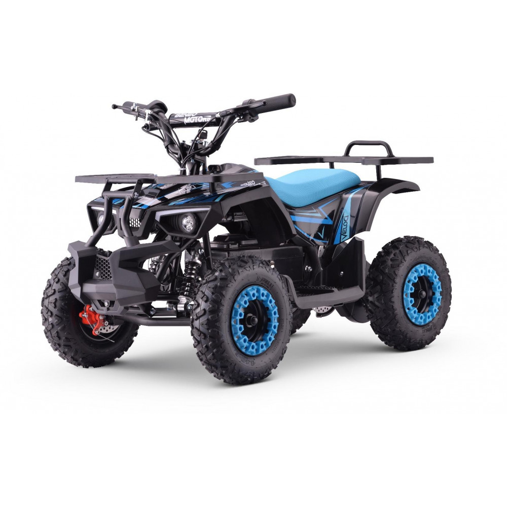 Elektrická štvorkolka pre deti Beneo Motors Veloci modrá - 800W
