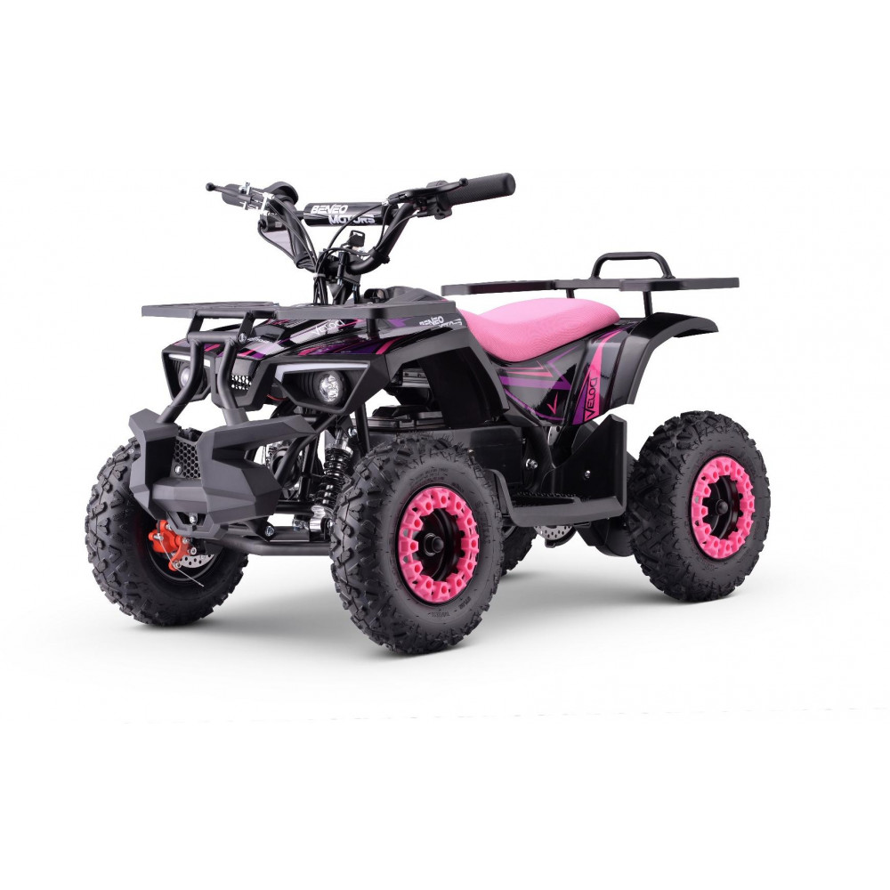 Elektrická štvorkolka pre deti Beneo Motors Veloci ružová - 800W