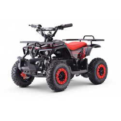 Elektrická štvorkolka pre deti Beneo Motors Veloci červená - 800W