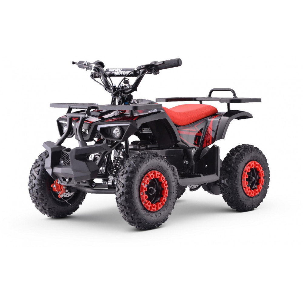 Elektrická štvorkolka pre deti Beneo Motors Veloci červená - 800W