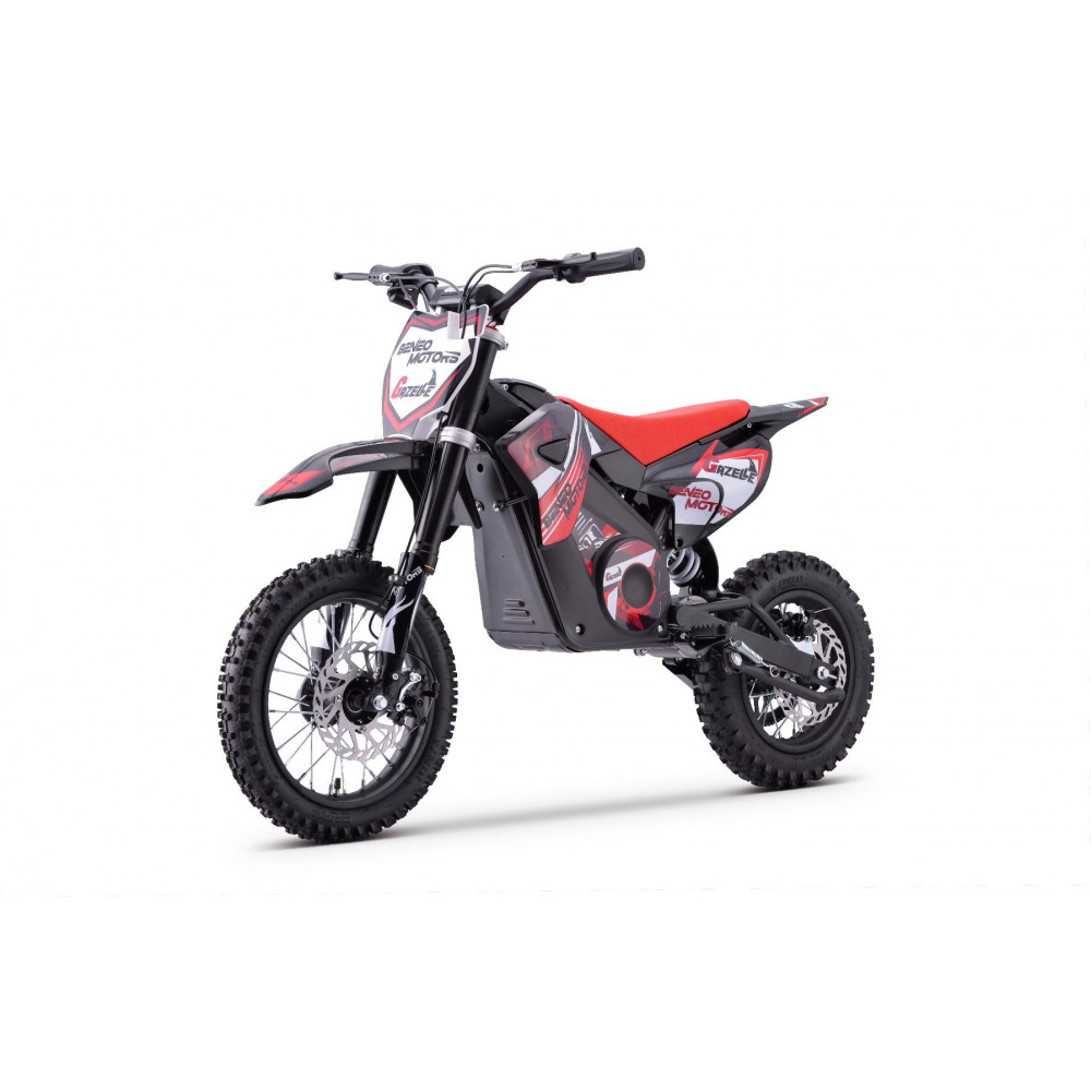 Elektrický Motocross pre deti Beneo Motors Gazelle červený - 1000W