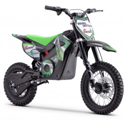 Elektrický Motocross pre deti Beneo Motors Gazelle zelený - 1000W