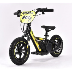 Detské elektrické odrážadlo RIRIBIKE RTX3 24V (12”),  žlté