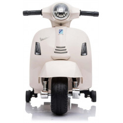 Elektrická motorka Vespa GTS,  biele