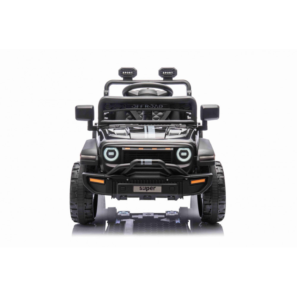 Elektrické autíčko OFFROAD NEW s pohonom zadných kolies,  čierne