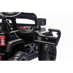 Elektrické autíčko OFFROAD NEW s pohonom zadných kolies,  biele
