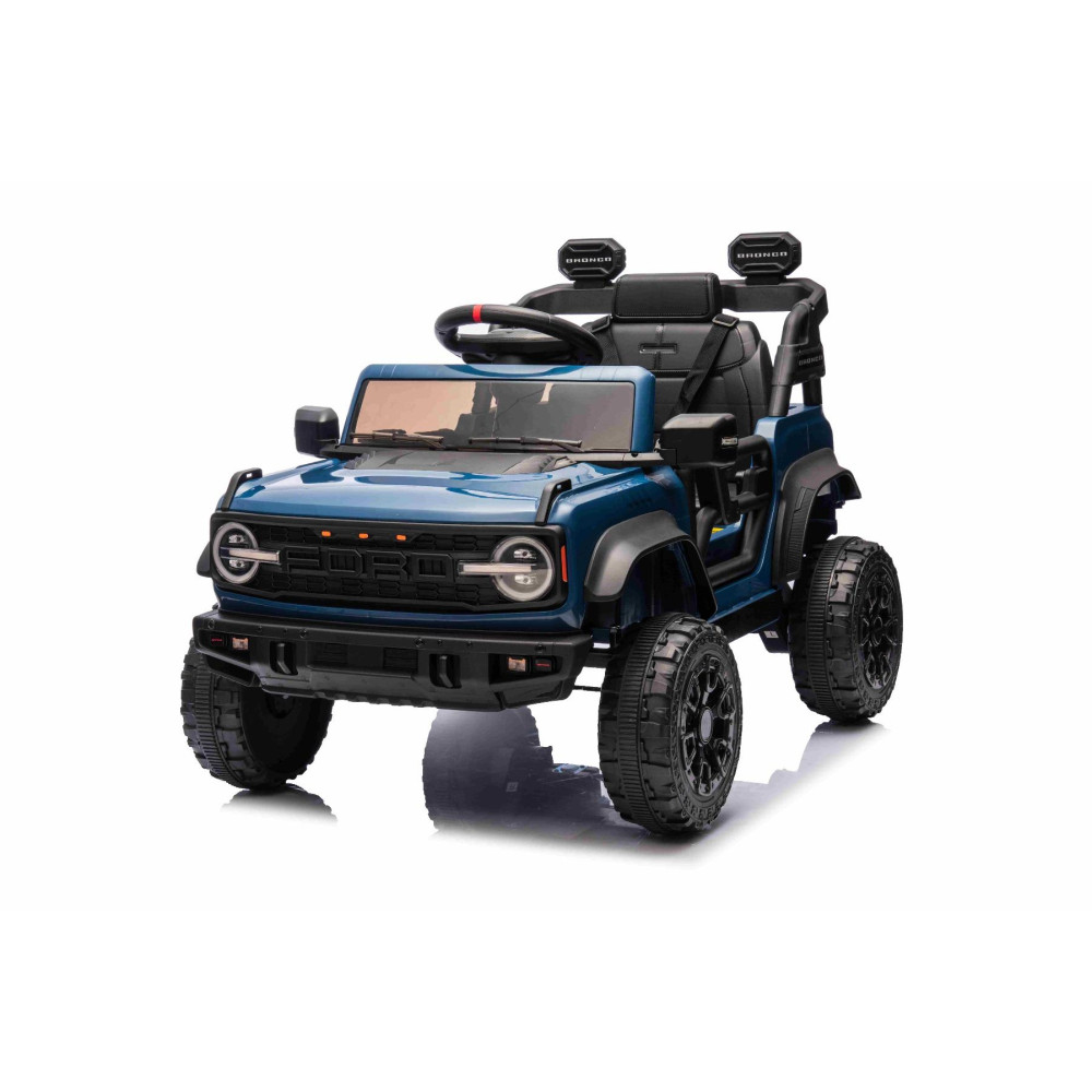 Elektrické autíčko Ford Bronco s pohonom zadných kolies s licenciou (Jednomiestne),  modré