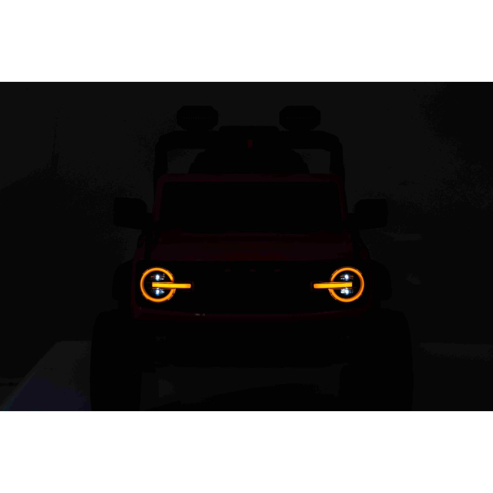 Elektrické autíčko Ford Bronco s pohonom zadných kolies s licenciou (Jednomiestne),  modré