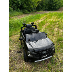 Elektrické autíčko FORD Ranger 12V,  čierne