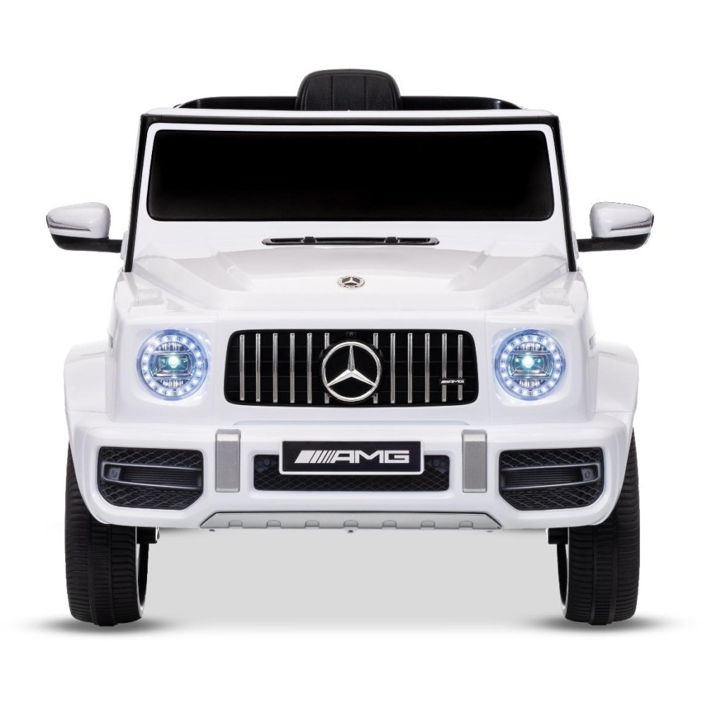 Elektrické autíčko Mercedes G,  biele