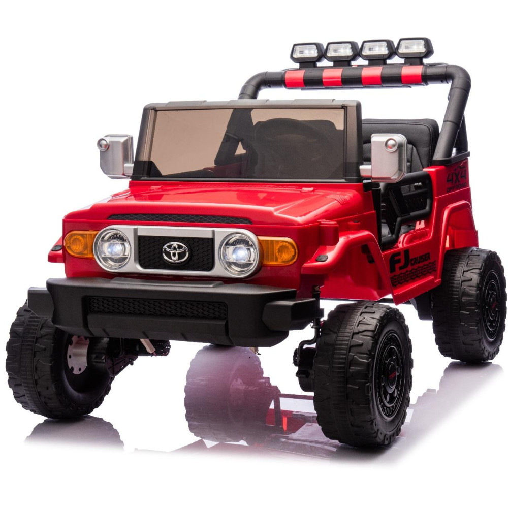 Elektrické autíčko Toyota FJ Cruiser XXL s pohonom 4x4,  licencované (Dvojmiestne)