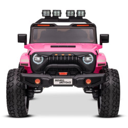 Elektrické autíčko Beneo Motors OFFRIDE 4x4² Dvojmiestne 12V,  ružové