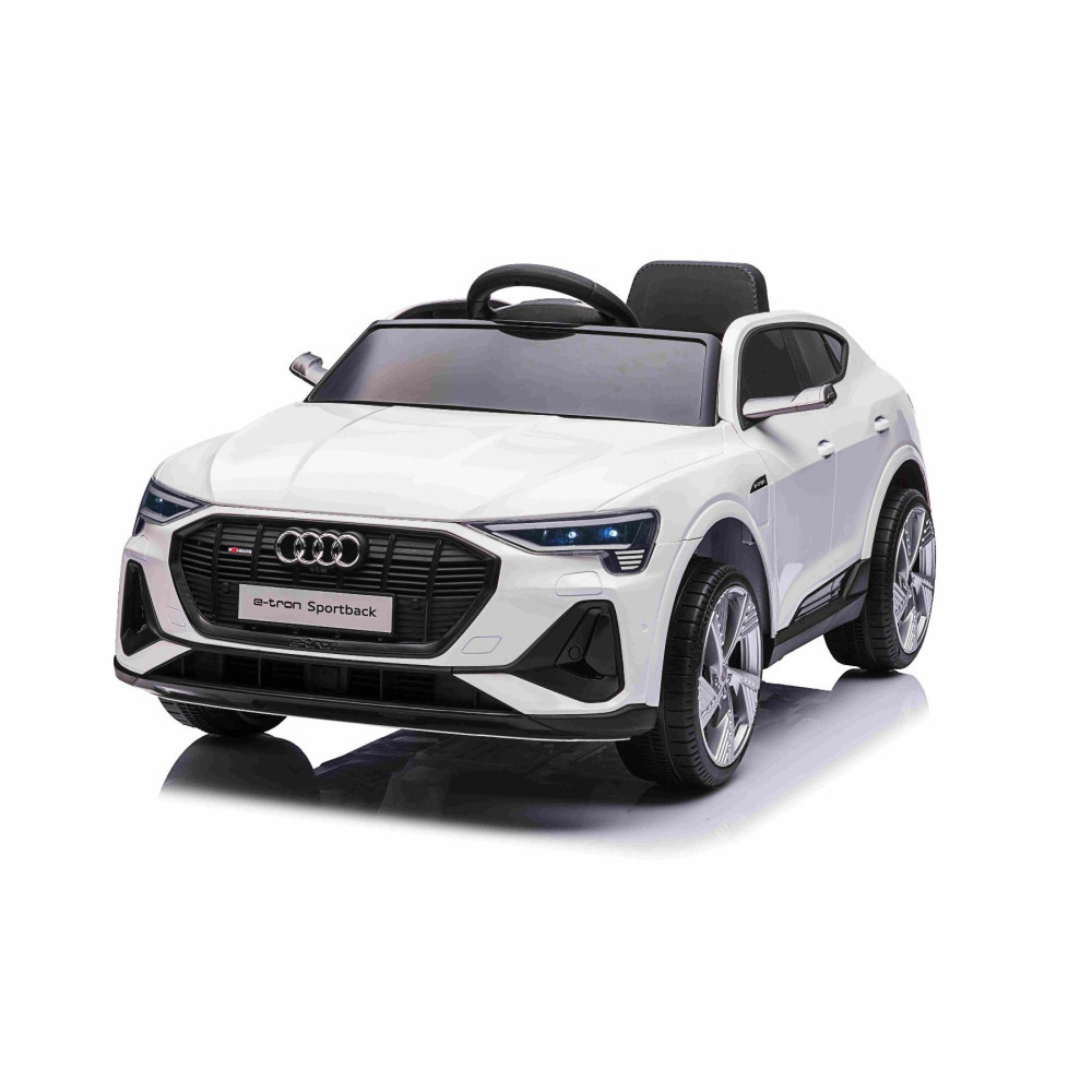 Elektrické autíčko Audi E-tron Sportback 12V,  biele