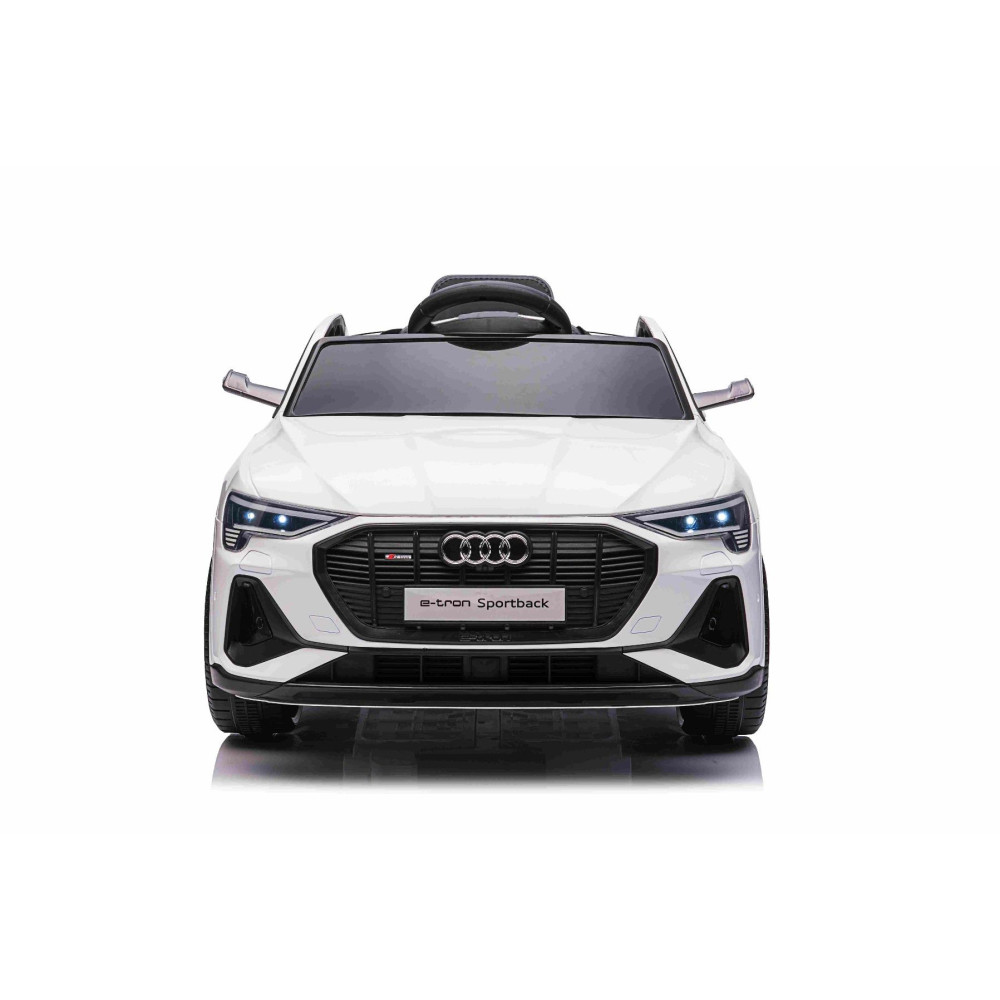 Elektrické autíčko Audi E-tron Sportback 12V,  biele