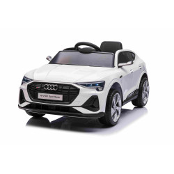 Elektrické autíčko Audi E-tron Sportback 12V,  biele