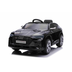 Elektrické autíčko Audi E-tron Sportback 12V,  čierne