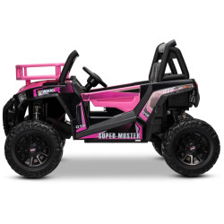 Elektrické autíčko UTV 24V,  ružové
