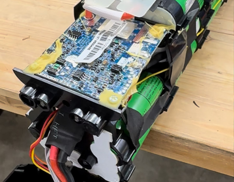 Repas bat&eacute;rie elektrobicykla